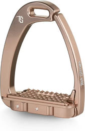 Produktbild von Tech Stirrups Venice Sicherheitssteigbügel für Kinder in Rosa Größe 35