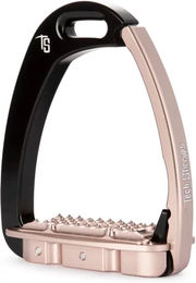 Produktbild von Tech Stirrups Venice Sicherheitssteigbügel für Kinder in Schwarz EU 35 - 370 g
