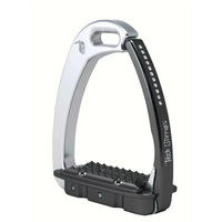 Produktbild von Tech Stirrups Venice Sicherheitssteigbügel für Kinder mit Swarovski Verzierungen in Silber