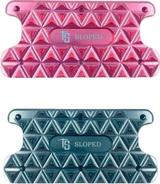Produktbild von Tech Stirrups Venice Sloped Evo Fußstützenpolster Rosa
