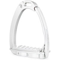 Produktbild von Tech Stirrups Venice Sloped EVO Sicherheitssättel für Reiter aus Aluminium in Silber
