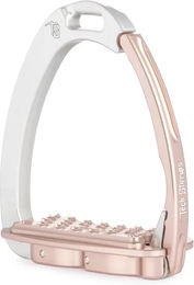 Produktbild von Tech Stirrups Venice Sloped EVO Sicherheitssättel für Reiter in Silber