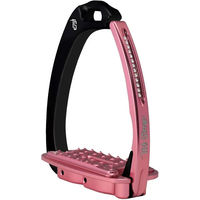 Produktbild von Tech Stirrups Venice Sloped Evo Swarovski Steigbügel für Pferde in Rosa