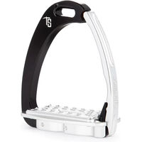 Produktbild von Tech Stirrups Venice Sloped M Sicherheitssättel für Reiter Unisex Schwarz Silber