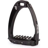 Produktbild von Tech Stirrups Venice Sloped Sicherheitssattel für Reiter Schwarz Größe M