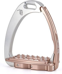 Produktbild von Tech Stirrups Venice Sloped Sicherheitssättel für Reiter Silber Größe M