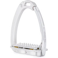 Produktbild von Tech Stirrups Venice Xtrail Sicherheitssättel für Reiter Silber 38