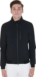 Produktbild von Technische Reitjacke Equestro für Herren, wasserdicht, Winter, Schwarz, XS
