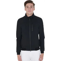 Produktbild von Technische Reitjacke Equestro für Herren, wasserdicht, Winter, Schwarz, XS