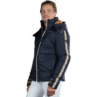 Produktbild von Technische Winterjacke Flags&Cup Iso für Herren in Blau mit Kunstleder und wasserdichtem Material