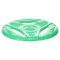 Produktbild von Tegro Flamingo Hundespielzeug Frisbee aus TPR in Grün mit Ø 24 cm
