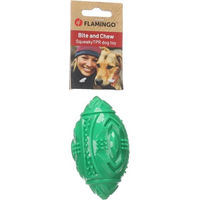 Produktbild von TEGRO Rugbyball Wurfspielzeug Flamingo Grün Größe S aus TPR
