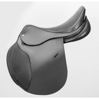 Produktbild von Tekna Allround Leder Sattel Schwarz