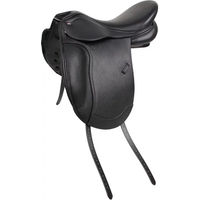 Produktbild von Tekna Letek Excellent Isländischer gemischter Pferdesattel aus Leder in Schwarz