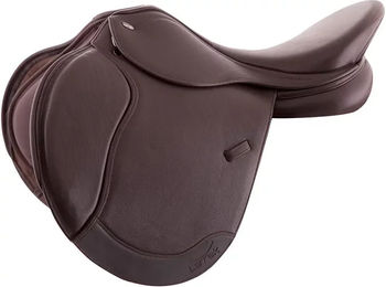 Tekna LeTek S-LineQC Pferdesattel aus Kunstleder Braun 17,5 inch MW – Bild 1 von 1