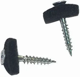 Produktbild von Tekna Schrauben für Filzsattel Schwarz 2er-Set
