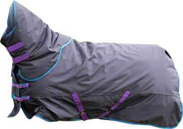 Tempest Original 300 Pferdedecke mit Nackenschutz Schwarz 137cm – Bild 1 von 1