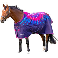 Produktbild von Tempest Original Batik Pferdedecke ER1750 Marineblau/Pink 160cm