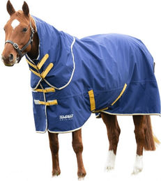 Tempest Pferdedecke Original mit Nackenschutz Marineblau 145cm – Bild 1 von 1