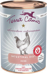 Produktbild von Terra Canis Alimentum Veterinarium Intestinal Hund Nassfutter Huhn Getreidefrei und Glutenfrei 6 x 400 g - 6 x 400 g