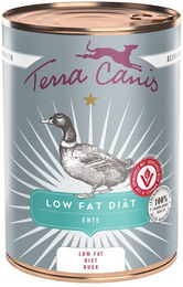 Terra Canis AliVet Low Fat Diät Nassfutter Ente zur Gewichtsreduktion 6x400g – Bild 1 von 2