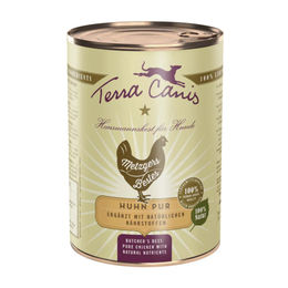 Terra Canis Bio Hundefutter Huhn mit Leber Stückchen in Sauce Adult 6 x 400 g - 12 x 400 g – Bild 1 von 3