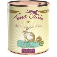 Produktbild von Terra Canis Classic Adult Hundefutter Kaninchen mit Zucchini, Amaranth und Bärlauch glutenfrei 6x800g - 6 x 800 g