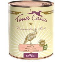 Produktbild von Terra Canis Classic Adult Hundefutter Pute mit Brokkoli, Birne und Kartoffel glutenfrei 6x800g - 6 x 800 g