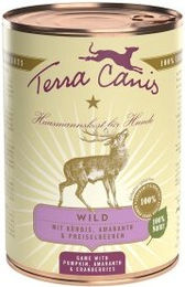 Produktbild von Terra Canis Classic Adult Hundefutter Wild mit Kürbis, Preiselbeeren und Amaranth glutenfrei 6x400 g - 6 x 400 g