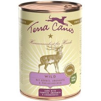 Produktbild von Terra Canis Classic Adult Hundefutter Wild mit Kürbis, Preiselbeeren und Amaranth glutenfrei 6x400 g - 6 x 400 g