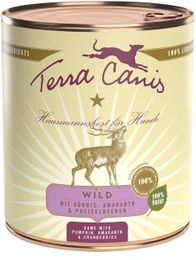 Produktbild von Terra Canis Classic Adult Hundefutter Wild mit Kürbis, Vollkornnudeln und Preiselbeeren Glutenfrei 6x800g - 6 x 800 g