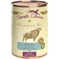 Produktbild von Terra Canis Classic Bio Büffel mit Hirse, Tomaten und Papaya glutenfrei für Adult Hunde 6 x 800 g - 6 x 800 g