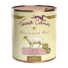 Terra Canis Classic Hund Nassfutter Lamm mit Zucchini, Hirse und Dill, Adult, 6 x 800 g - 6 x 800 g – Bild 1 von 4