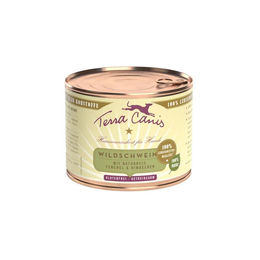 Produktbild von Terra Canis Classic Hund Nassfutter Wildschwein Adult Glutenfrei 12 x 200 g - 12 x 200 g