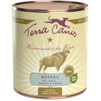 Produktbild von Terra Canis Classic Hundefutter Adult Büffel mit Hirse, Tomaten und Papaya glutenfrei 6x800g - 6 x 800 g