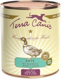 Produktbild von Terra Canis Classic Hundefutter Adult Ente mit Naturreis Birne und Sesam glutenfrei 6x800g - 6 x 800 g