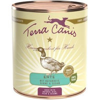 Produktbild von Terra Canis Classic Hundefutter Adult Ente mit Naturreis Birne und Sesam glutenfrei 6x800g - 6 x 800 g