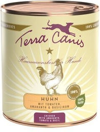 Produktbild von Terra Canis Classic Hundefutter Adult Huhn mit Tomaten Amaranth und Basilikum Glutenfrei 6x800g - 6 x 800 g