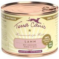 Produktbild von Terra Canis Classic Hundefutter Adult Lamm mit Zucchini Hirse und Dill glutenfrei 12x200 g - 12 x 200 g