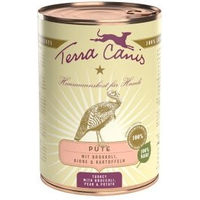 Produktbild von Terra Canis Classic Hundefutter Adult Pute mit Brokkoli, Birne und Kartoffel glutenfrei 6x400 g - 6 x 400 g