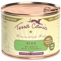 Produktbild von Terra Canis Classic Hundefutter Adult Rind mit Karotte, Apfel und Naturreis glutenfrei 12x200 g - 12 x 200 g