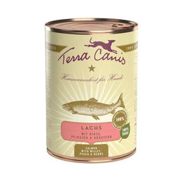 Produktbild von Terra Canis Classic Hundefutter Lachs Glutenfrei Adult 12 x 400 g - 6 x 400 g