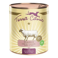 Produktbild von Terra Canis Classic Hundefutter Lamm mit Zucchini 6x800g