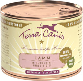 Terra Canis Classic Hundefutter Lamm mit Zucchini Hirse und Dill 12 x 200 g - 200 g – Bild 1 von 1