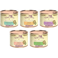 Produktbild von Terra Canis Classic Hundefutter Mix 5 Sorten Glutenfrei 24 x 200 g - 24 x 200 g