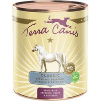 Produktbild von Terra Canis CLASSIC Hundefutter Pferd mit Amaranth, Pfirsich und Roter Bete 6x800g