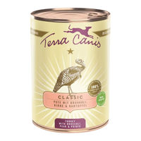 Produktbild von Terra Canis Classic Hundefutter Pute mit Brokkoli, Birne und Kartoffel 6x400g