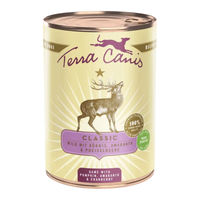Produktbild von Terra Canis CLASSIC Hundefutter Wild mit Kürbis, Amaranth und Preiselbeere 6x400g