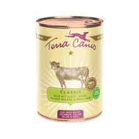 Produktbild von Terra Canis Classic Kalb mit Hirse Stückchen in Sauce Glutenfrei für Hunde Adult 6 x 400 g - 6 x 400 g