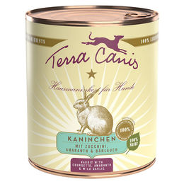 Terra Canis Classic Kaninchen mit Pute und Hirse Stückchen in Sauce glutenfrei Adult 800 g 6 Stück - 6 x 800 g – Bild 1 von 1